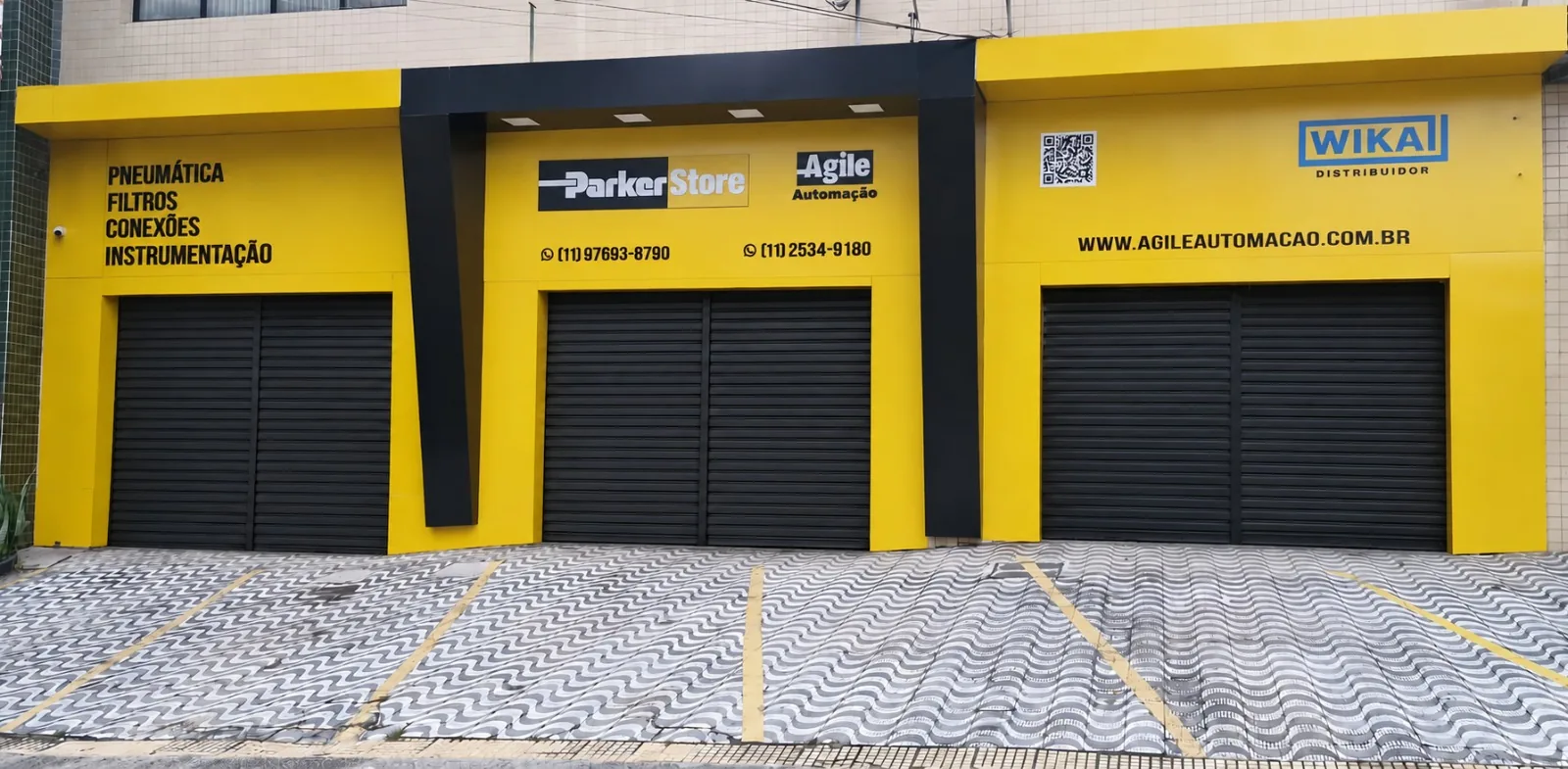 Fachada da Agile Automação Industrial